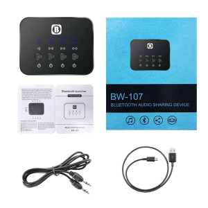 فرستنده و گیرنده بلوتوث صدا مدل BW-107